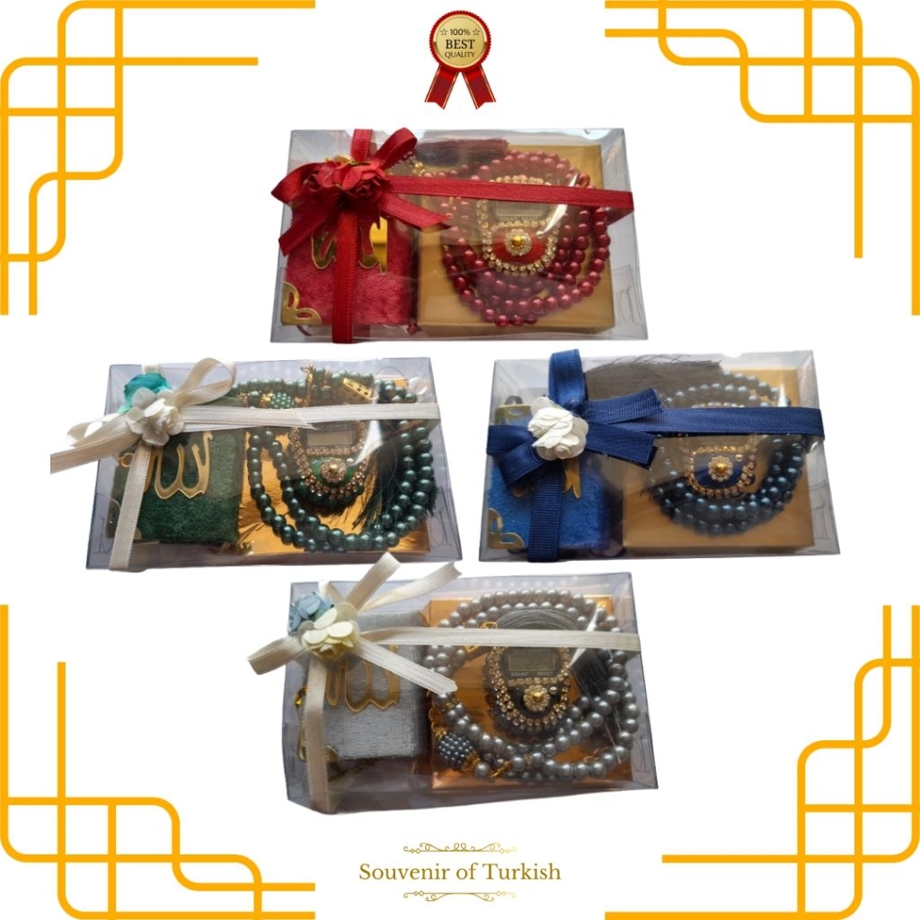 Set Tasbih Digital Turki | Set Tasbih Mutiara Made In Turki (Original 100%)