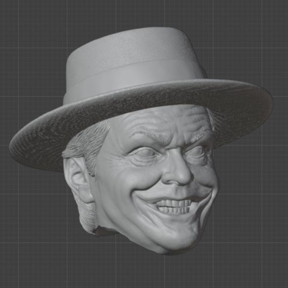 Headsculpt Head HS Joker Nickelson Batman Mcfarlane Adam Muff Toys Notaman Shf NWToys Vtoys Romankey