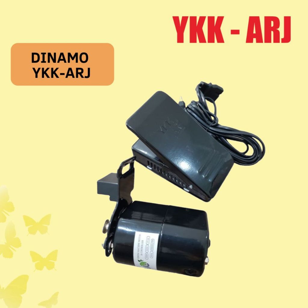 Dinamo + Pedal Mesin Jahit merk YKK - ARJ