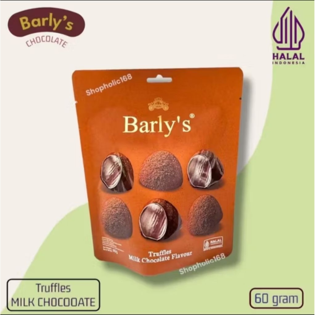 

Barly's Cokelat Truffles - Matcha Coconut Dark & Milk Coklat - Coklat Malaysia