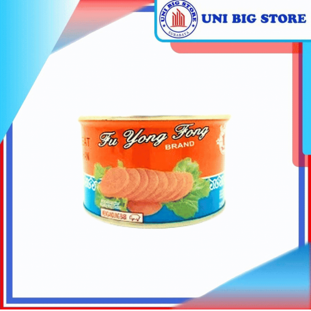 

FYF Ham Maling Luncheon Babi fyf 397 gr Pork Ham Ma Ling Kaleng Fu Yong Fong