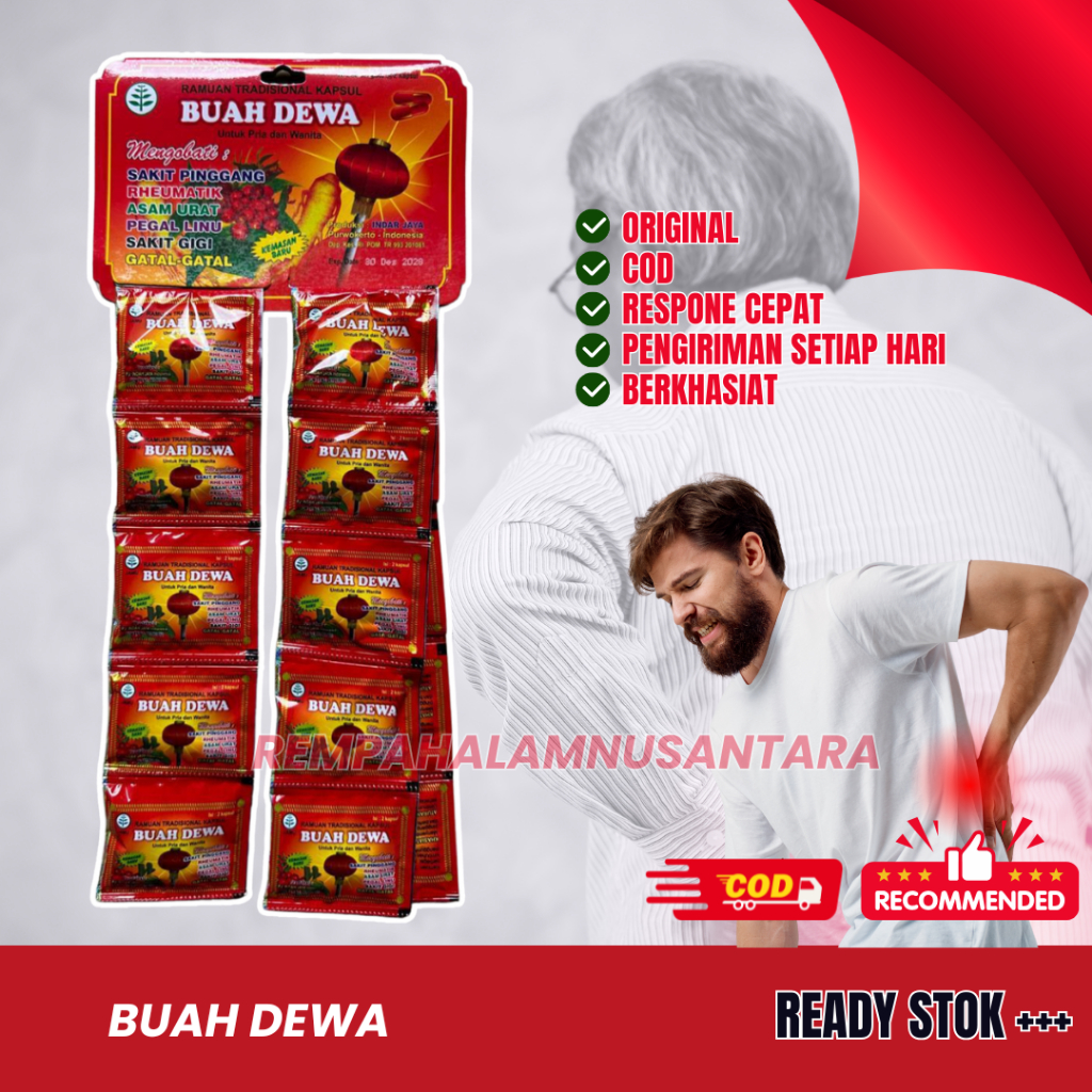 

BUAH DEWA ORIGINAL KAPSUL ASAM URAT