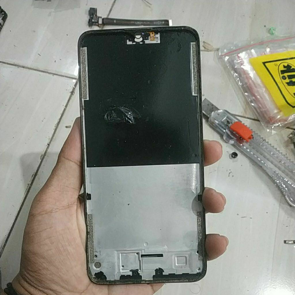 frame fulset bekas Redmi 8/8a/8a pro,plus baterai,kurang fleksibel on off