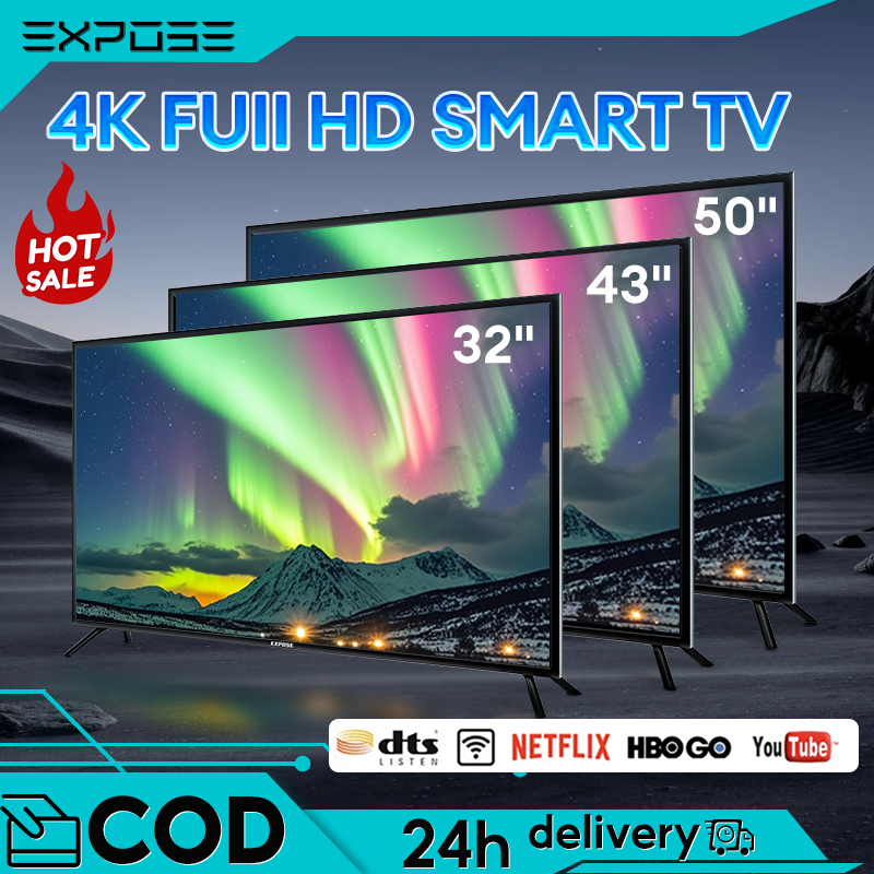 Smart TV 43 inch Smart TV 32 inch TV Android 50 inch LED UHD 4K WIFI Youtube/Google Play Dolby Audio