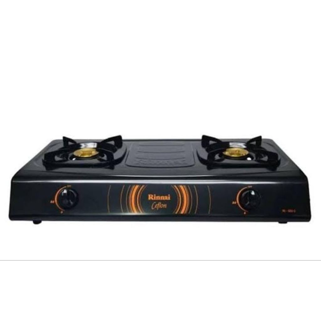 Kompor Gas Rinnai 2 tungku RI-522C(Hanya Khusus Batam)