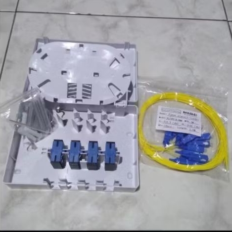 Roset FO 12 core Lengkap Pigtail