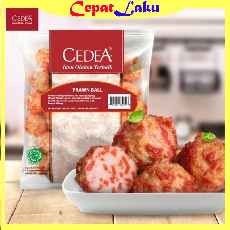 

CEDEA FISH DUMPLING SALMON BALL 500gr