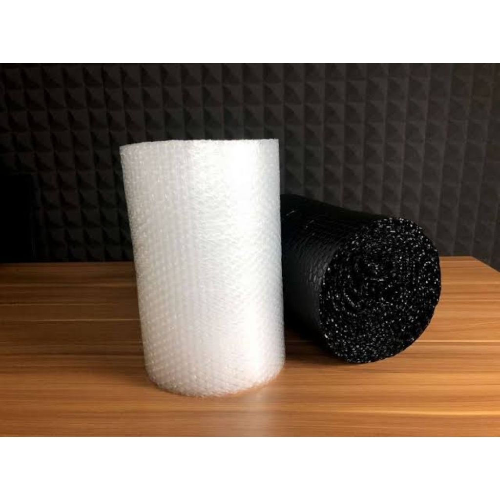 

Bubble Wrap Eceran Warna Hitam Ukuran 30cmx10m