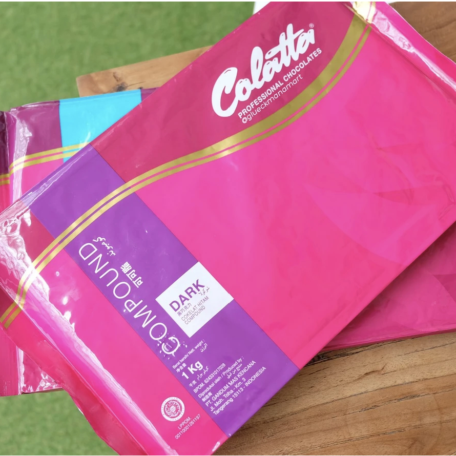 

Cokelat Batang - Colatta Dark Chocolate Compound 1kg