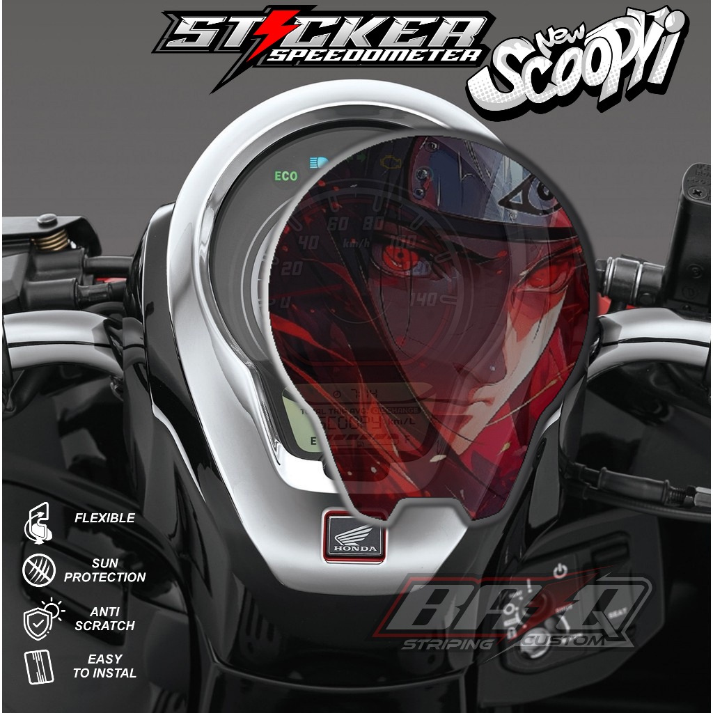 STICKER PELINDUNG SPEEDOMETER SCOOPY PRESTIGE - STICKER ANTI GORES SPEEDO SCOOPY PRESTIGE ANIME