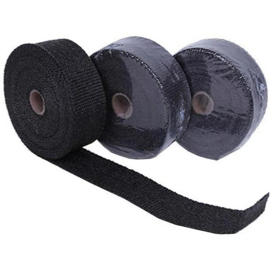 Lakban Kain Exhaus Wrap Cover Pelindung Pembungkus Knalpot Motor Tahan Panas