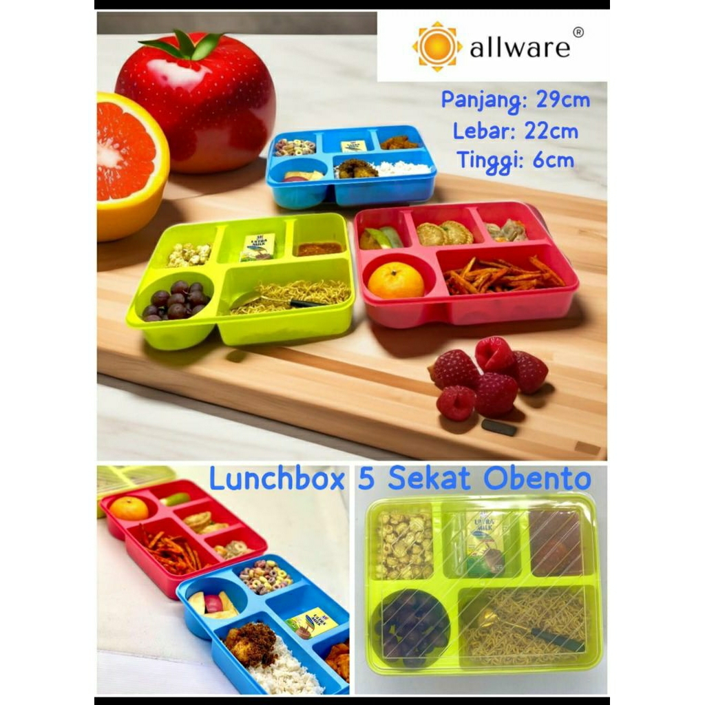 LUNCH BOX / KOTAK NASI / KOTAK NASI ANAK TK / KOTAK NASI SEKAT