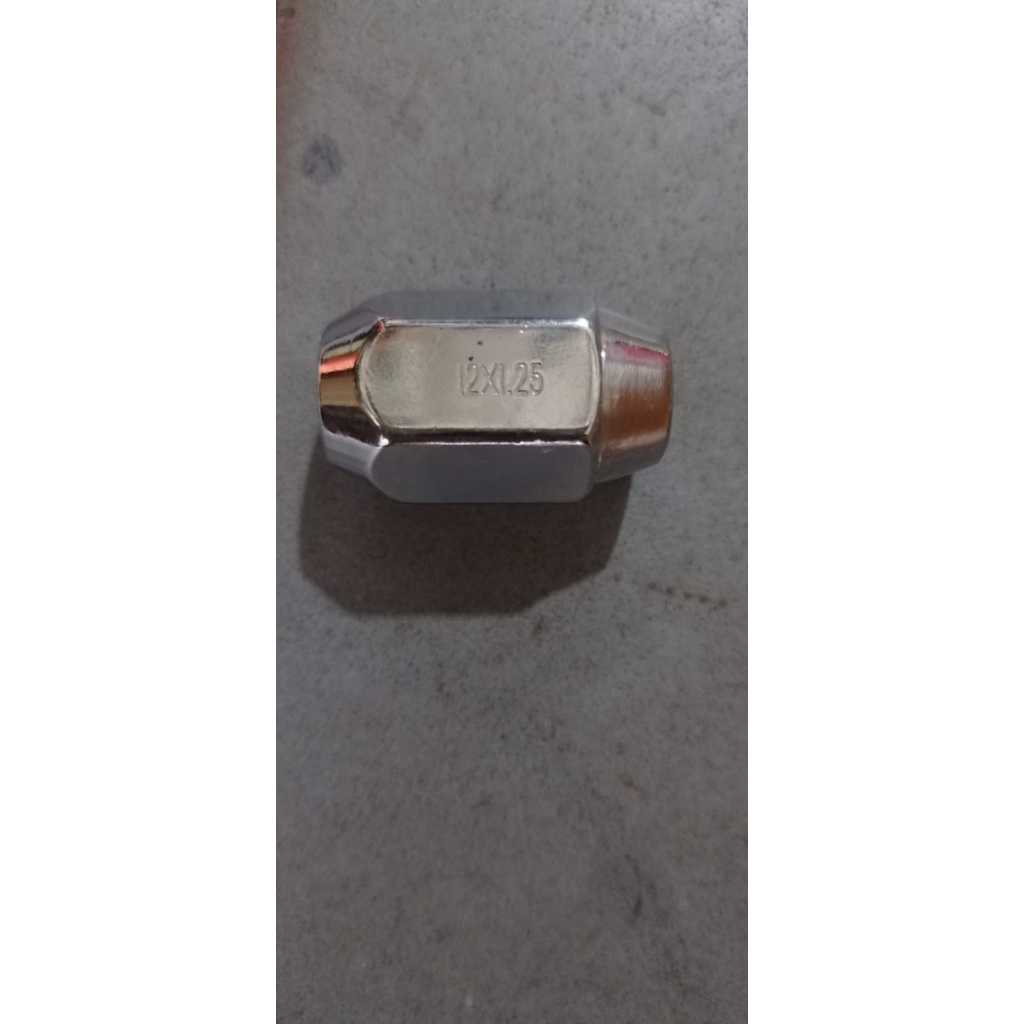 Mur roda racing/lug nut/mur roda 12 x 1.25 pendek/mur roda pendek