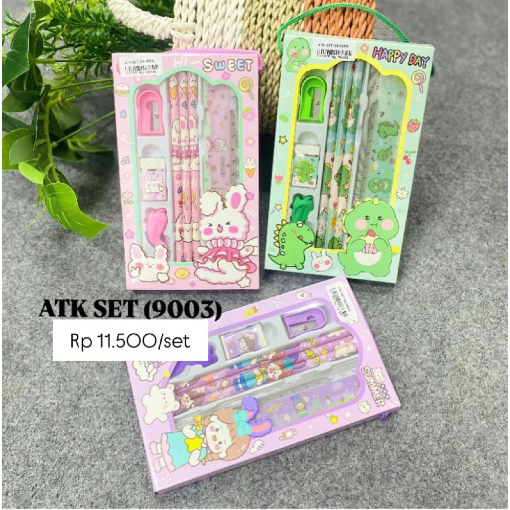 

Paket Alat Tulis Labubu Sanrio Kuromi SS-(9003)