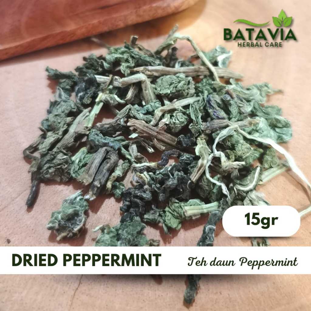 

Peppermint Tea Pure Premium Dried Mint Leaves Teh Peppermint Teh Mint 15gr