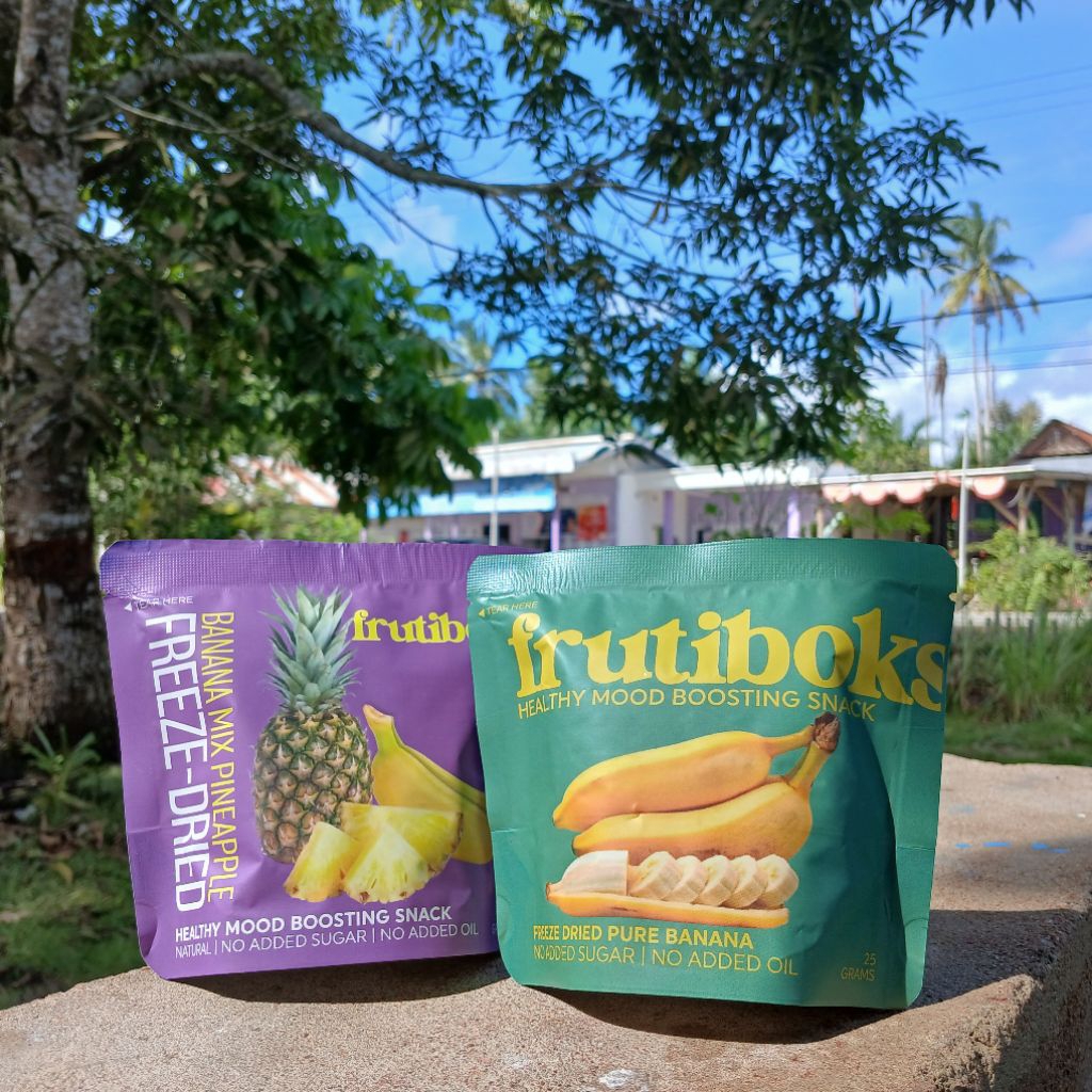 

Frutiboks Snack Buah Kering Khas Kalimantan | Freeze Dried Pisang & Nanas | Produk UMKM Lokal