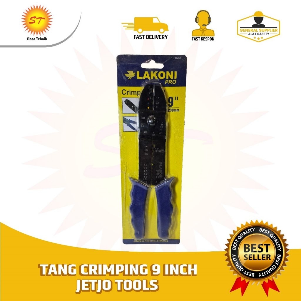 Tang Krimping / Crimping 9 Inch / Tang Kabel 9" / Crimping Tool 9 in 101554