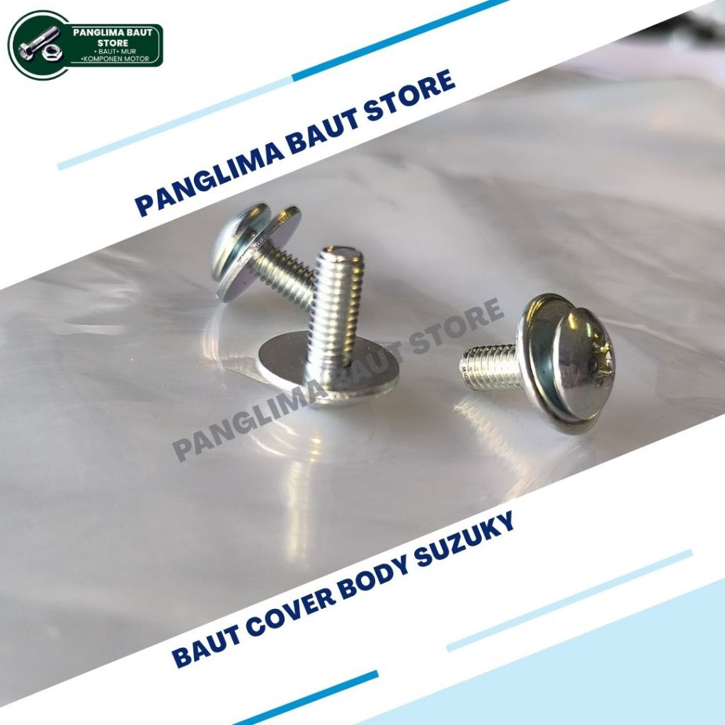 Baut Cover Body Motor Suzuki/Baut Body Ring Nempel