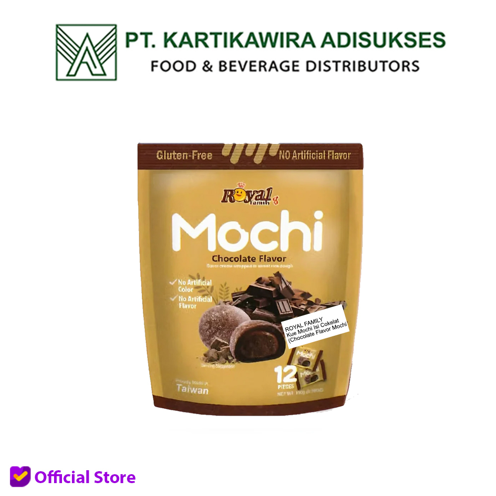 

Royal Family Mochi Chocolate Flavor 180gram