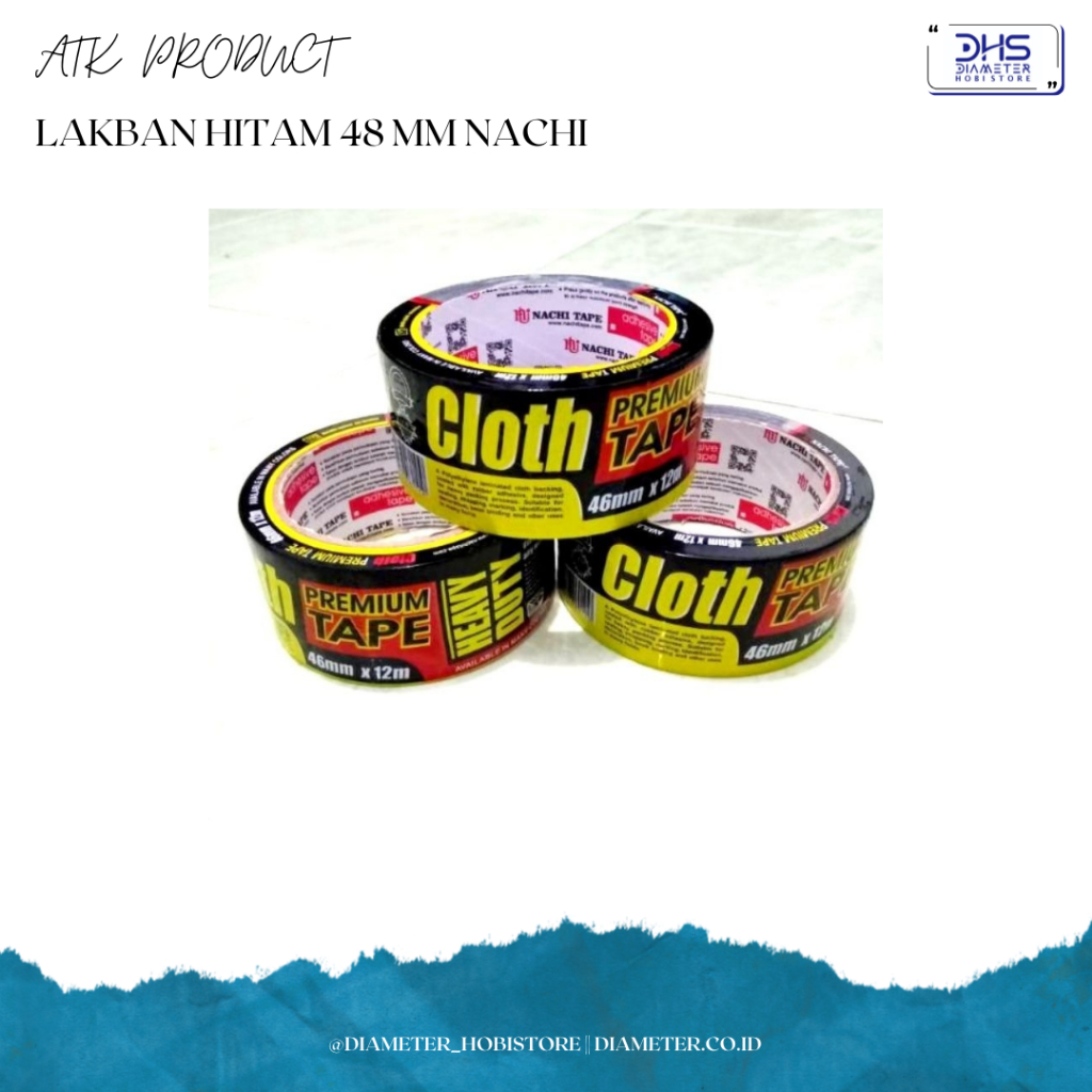 LAKBAN HITAM 48MM NACHI