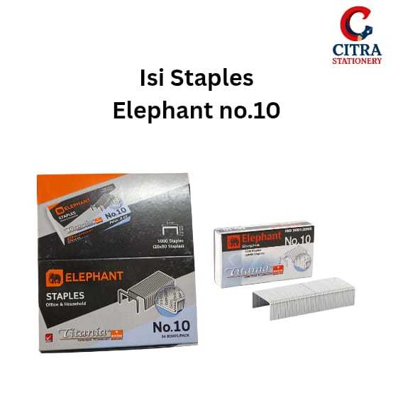 

Isi Staples Elephant NO.10