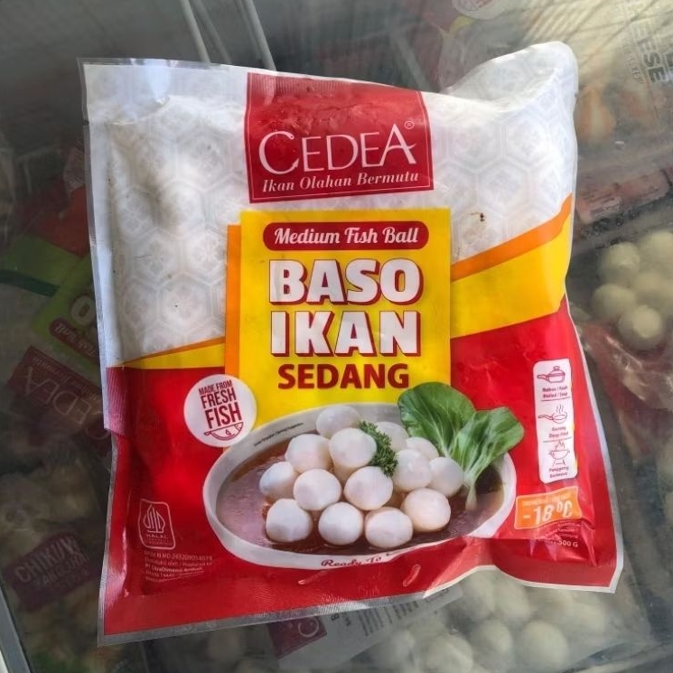 

BAKSO IKAN SEDANG CEDEA ISI 500 GRAM | Banna Foody | Snack Viral