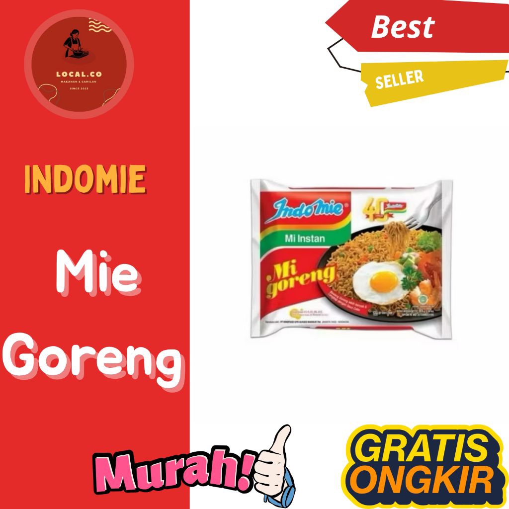 

[PROMO] INDOMIE GORENG 85 gr TERLARIS!