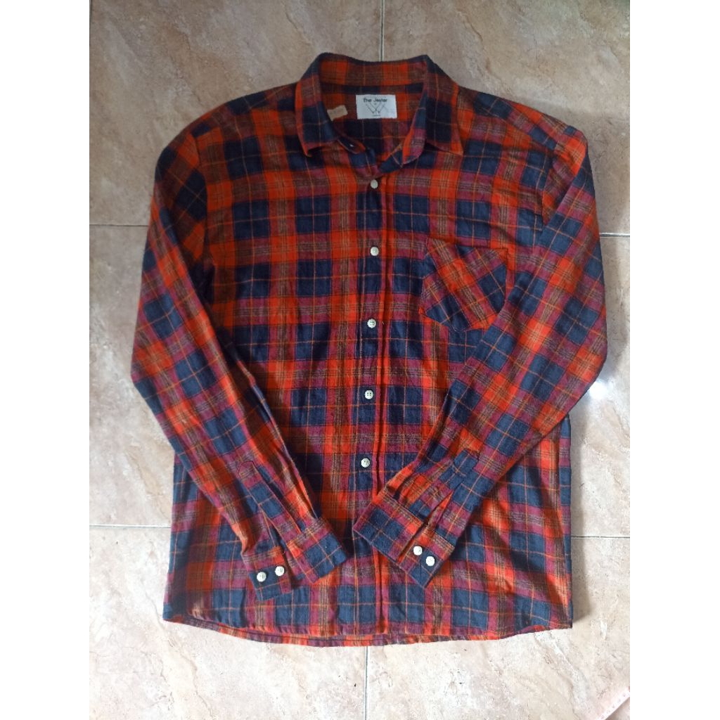 kemeja flannel the jester second
