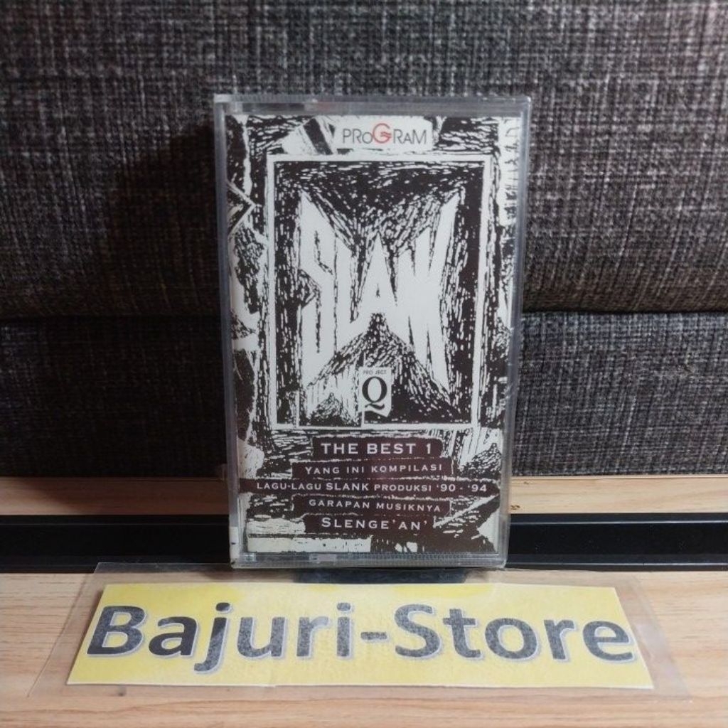 Kaset Pita Slank / "The Best 1" /Segel/Sealed/Original/Tanpa PPN, Kaset thn 2008 keatas diganti dgn 