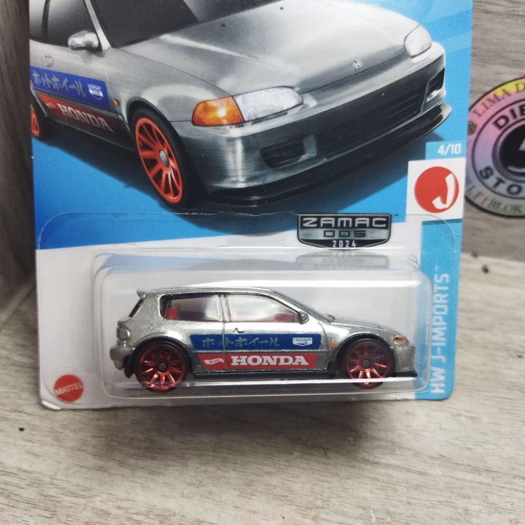 hotwheels zamac honda civic eg