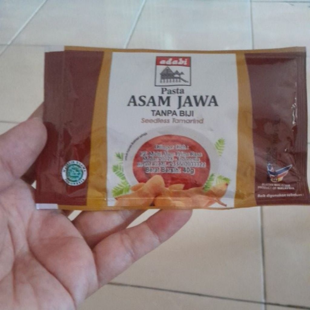 

pasta asam adabi sachet