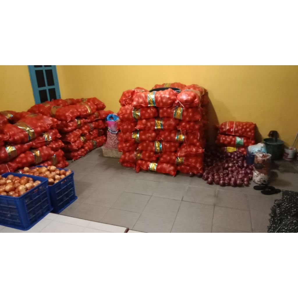 BAWANG BOMBAY KECIL 20 KG 50/60 BOMBAY KARUNGAN