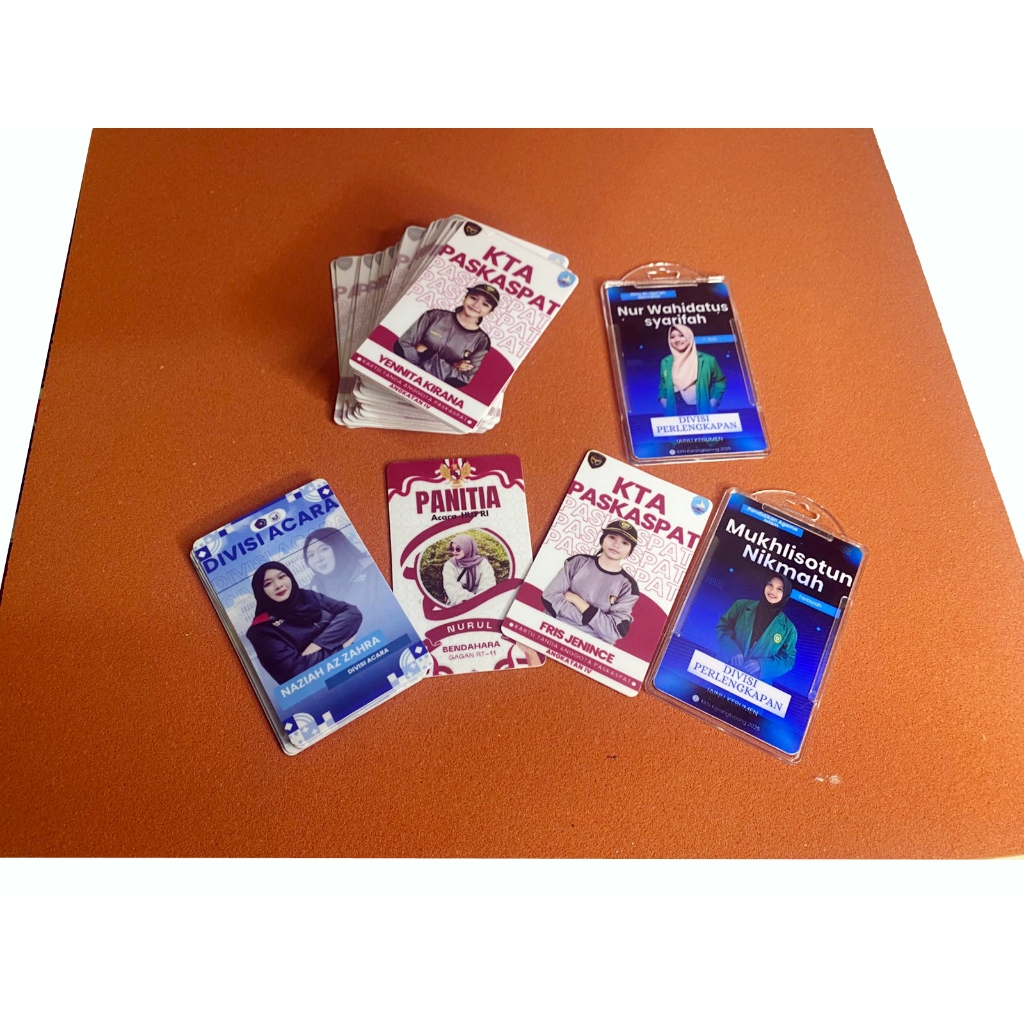 

CETAK ID CARD PREMIUM / MEMBER CARD / KARTU PARKIR / BAHAN PVC TEBAL 0,9 mm Standar