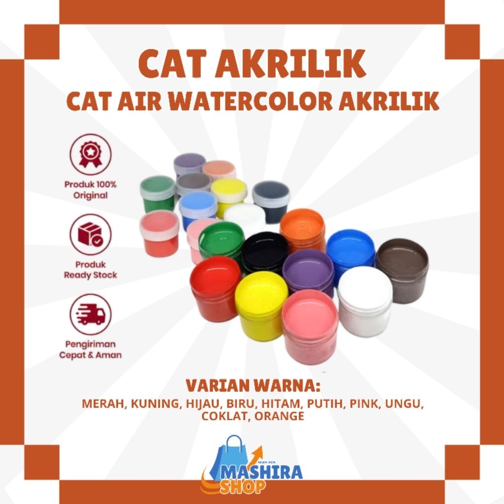 

CAT Air Lukis Non-Toxic Kualitas Terbaik 10 ml