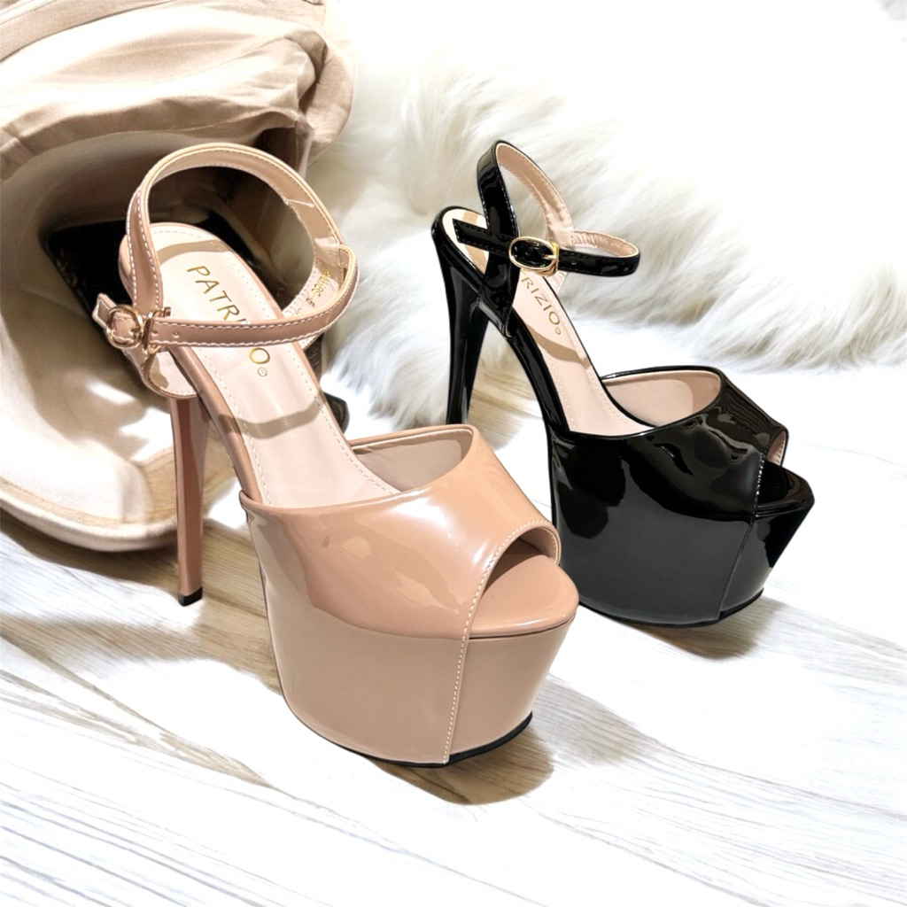 PATRIZIO - VIOLA HIGH HEELS WANITA TINGGI 17cm