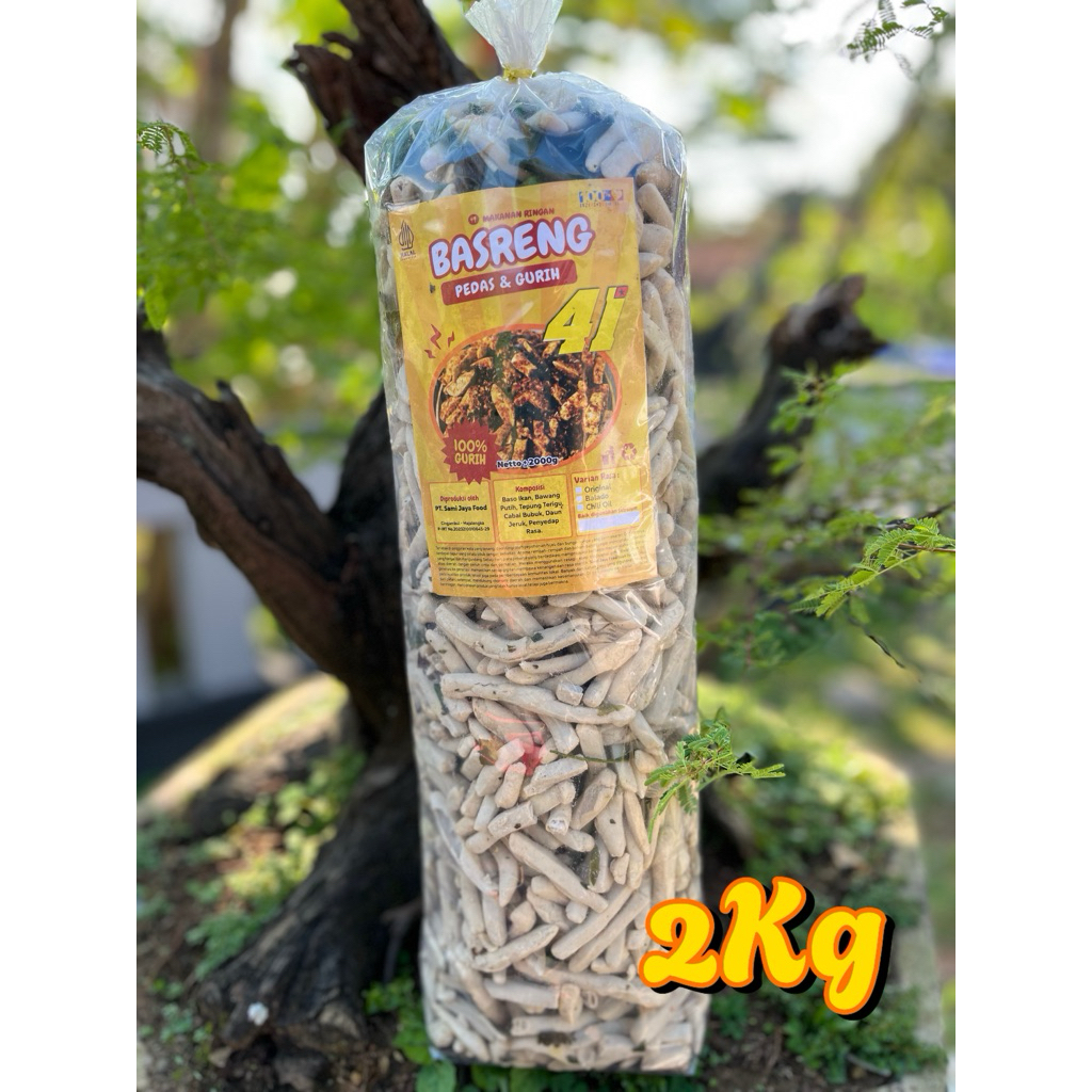 

Basreng Stik/Bastik Rasa Original Tanpa Pengawet Kemasan 2Kg