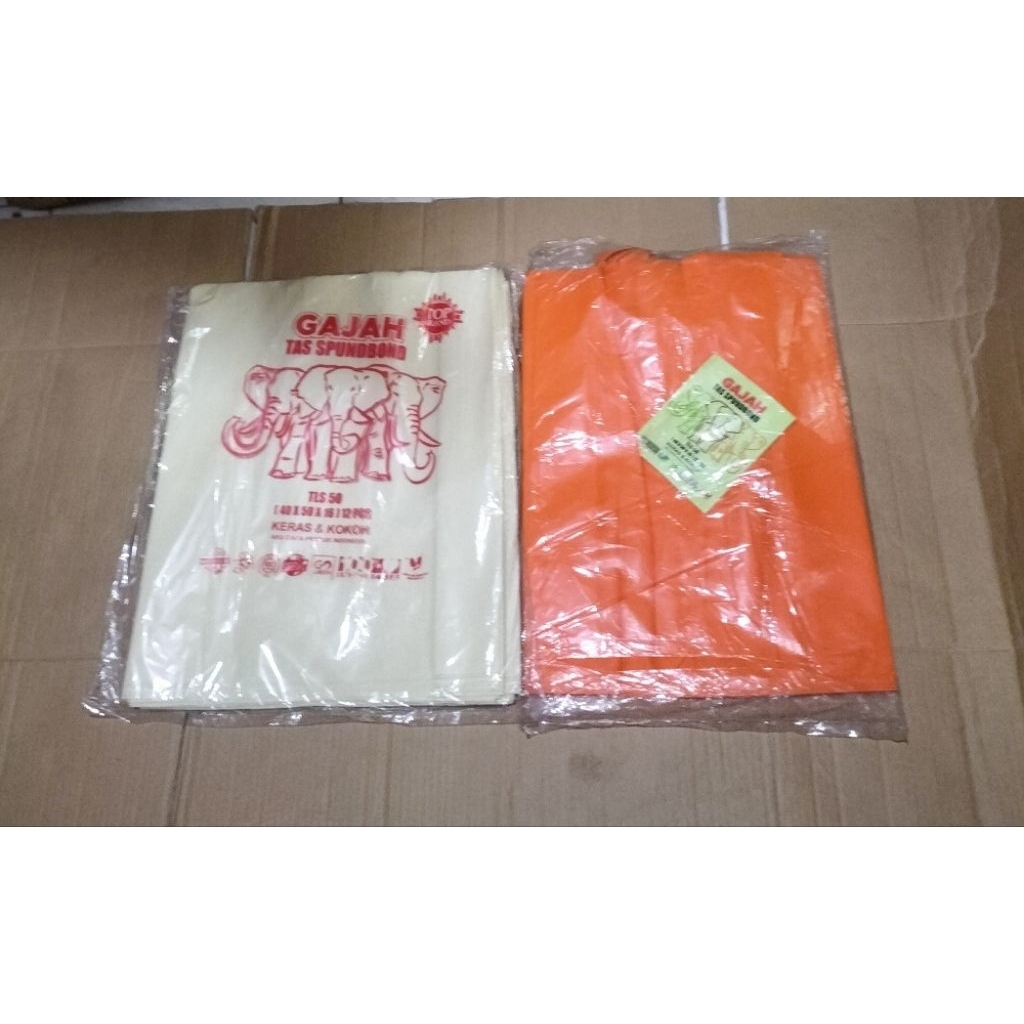 

tas spundbond cap gajah uk (40x50x16) 12pcs