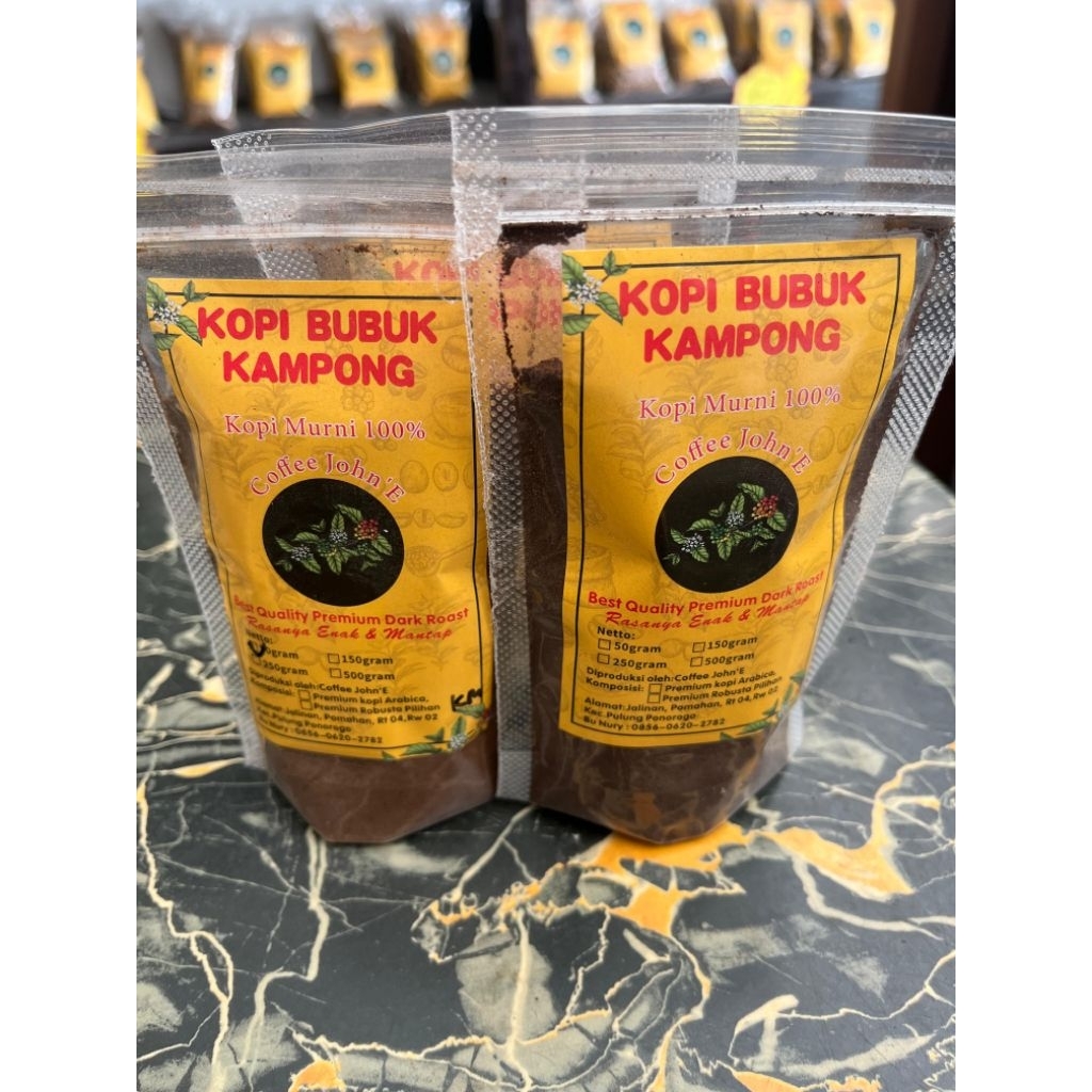 

Kopi bubuk kampung murni 50 gr