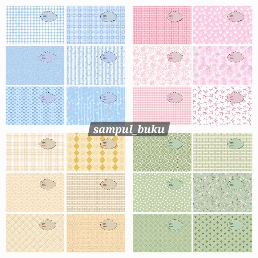 

ISI 12 PCS SAMPUL BUKU PASTEL/SAMPUL BUKU AESTETIC/SAMPUL BUKU KOREA/SAMPUL BUKU SIMPEL/SAMPUL BUKU MENARIK EXCLUSIVE