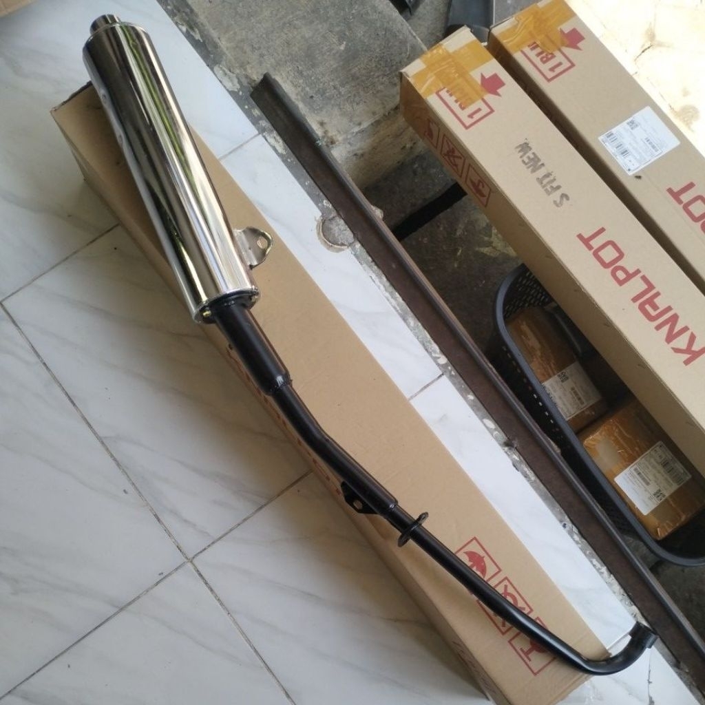 Knalpot Supra X 125 RR Standart