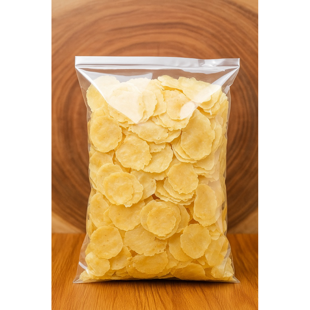 

emping melinjo aceh kualitas super mentah 1 kg grad A