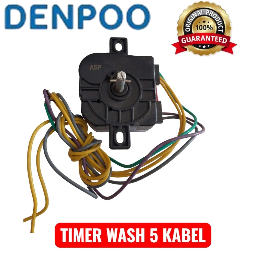 TIMER wash mesin cuci denpoo timer pencuci mesin cuci 2 tabung denpoo