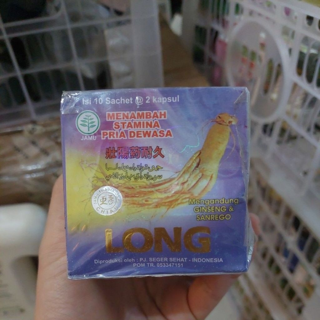

LONG GINGSENG SANREGO 10 SACHET UNTUL PRIA