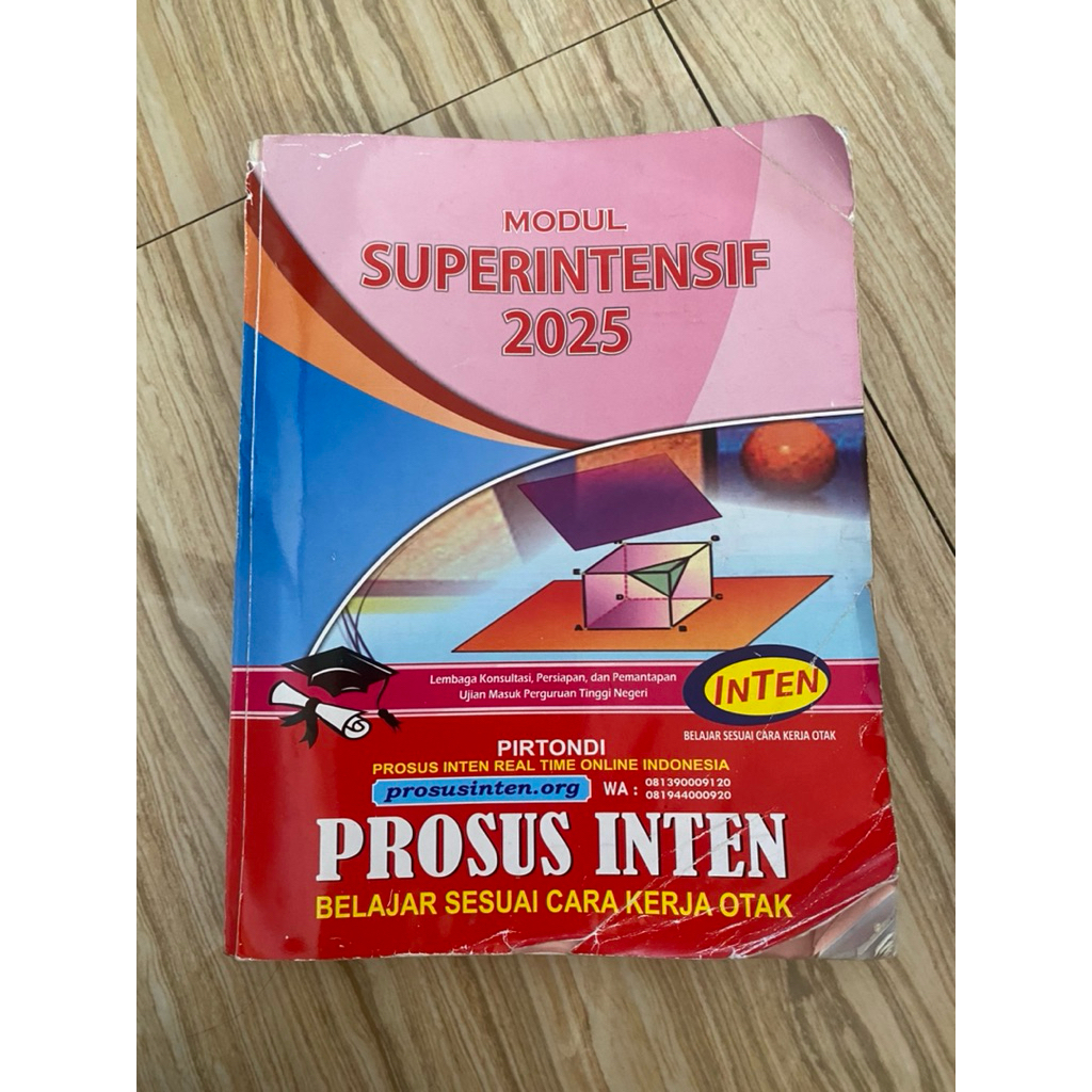 BUKU INTEN 2025(Preloved)