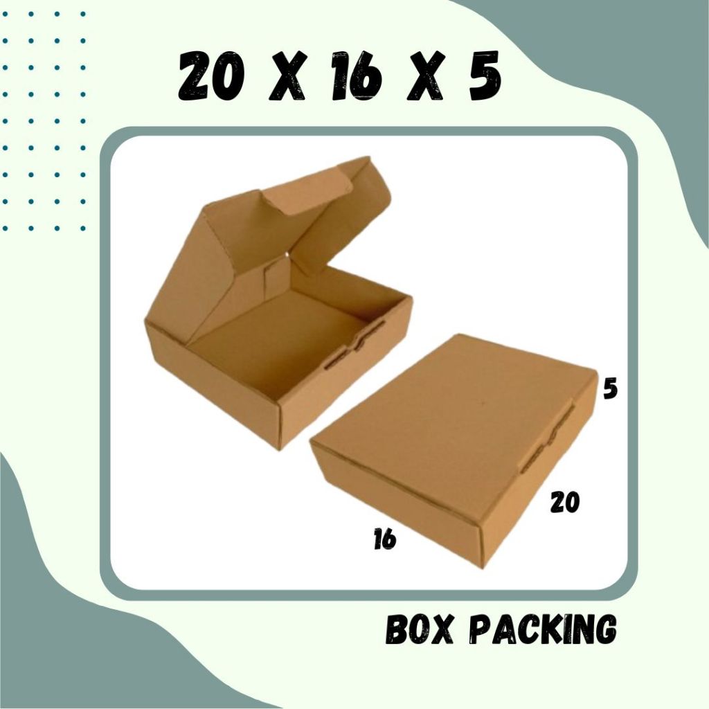 

Kardus 20x16x5 LD Box Packing Hampers Kotak Kemasan Packing Dus Baju Handuk Parfum Sahabat UMKM