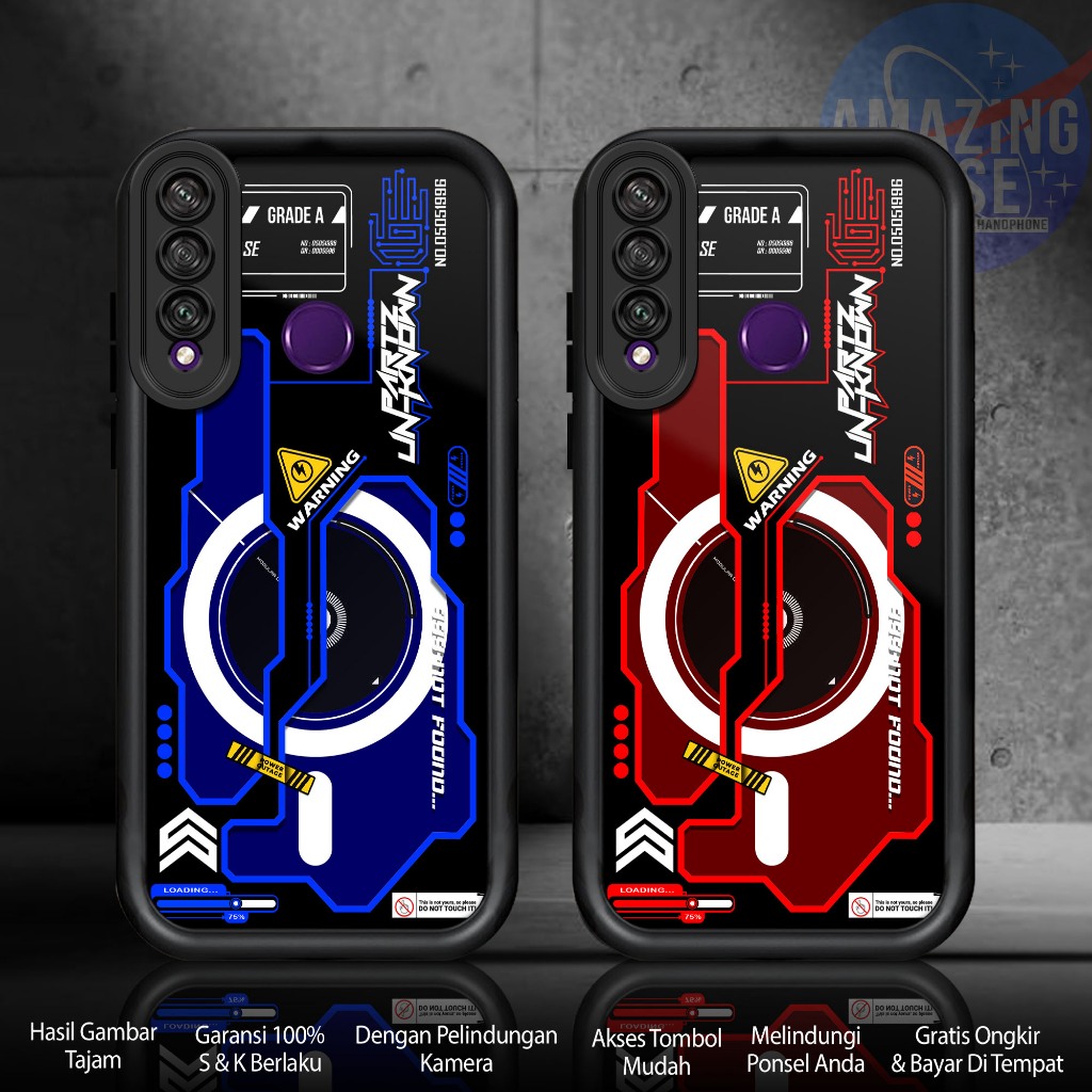 Case Premium Compatible For HUAWEI Y6P 2020  Motif PHNSTRT Casing Softcase Glossy Anti Jamur