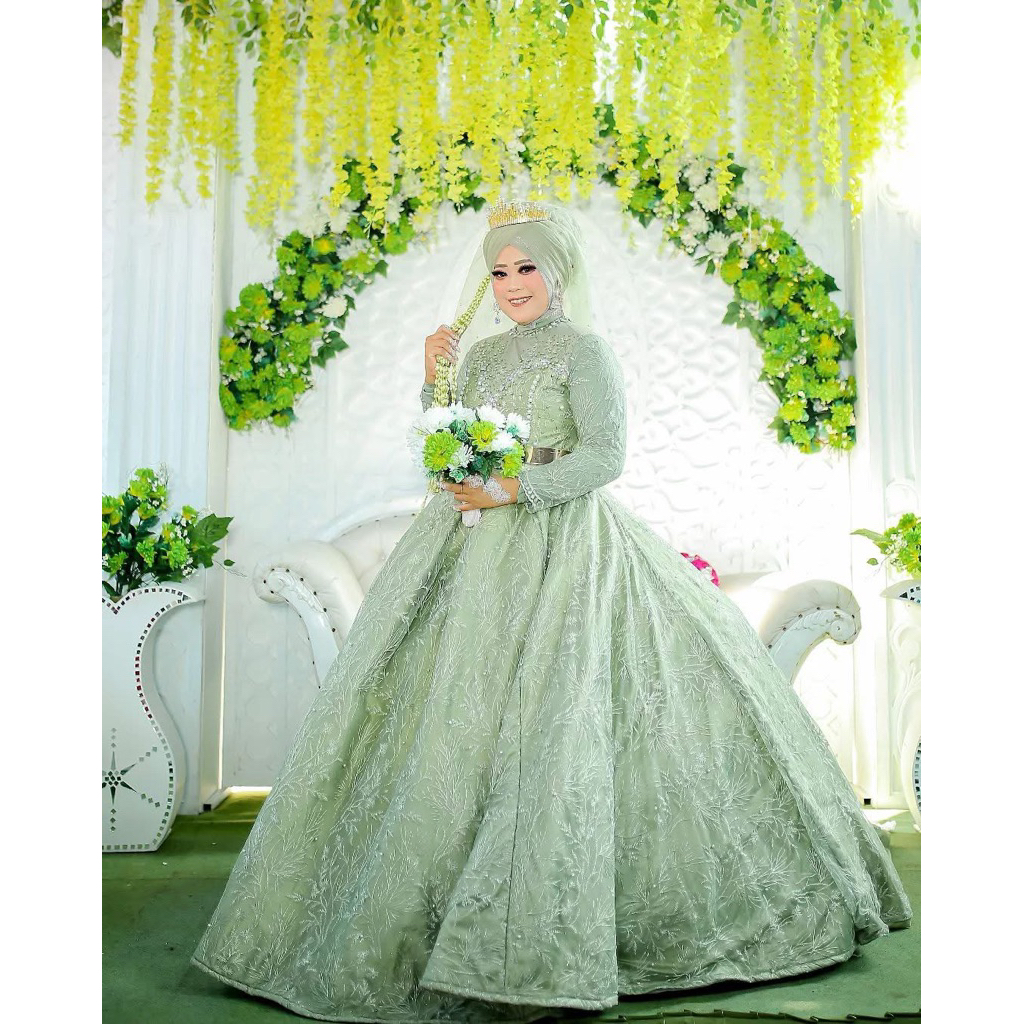 PL gaun pengantin