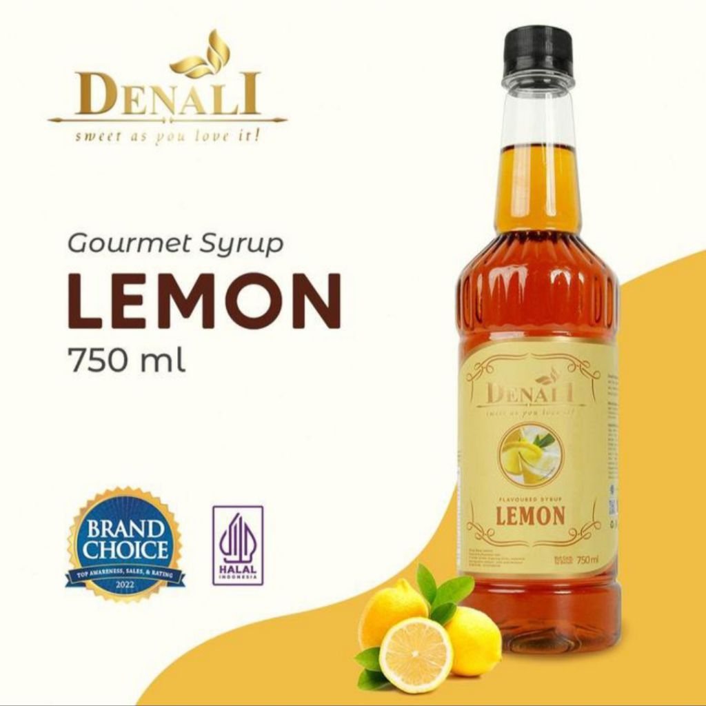 

DENALI SYRUP LEMON 750 ml