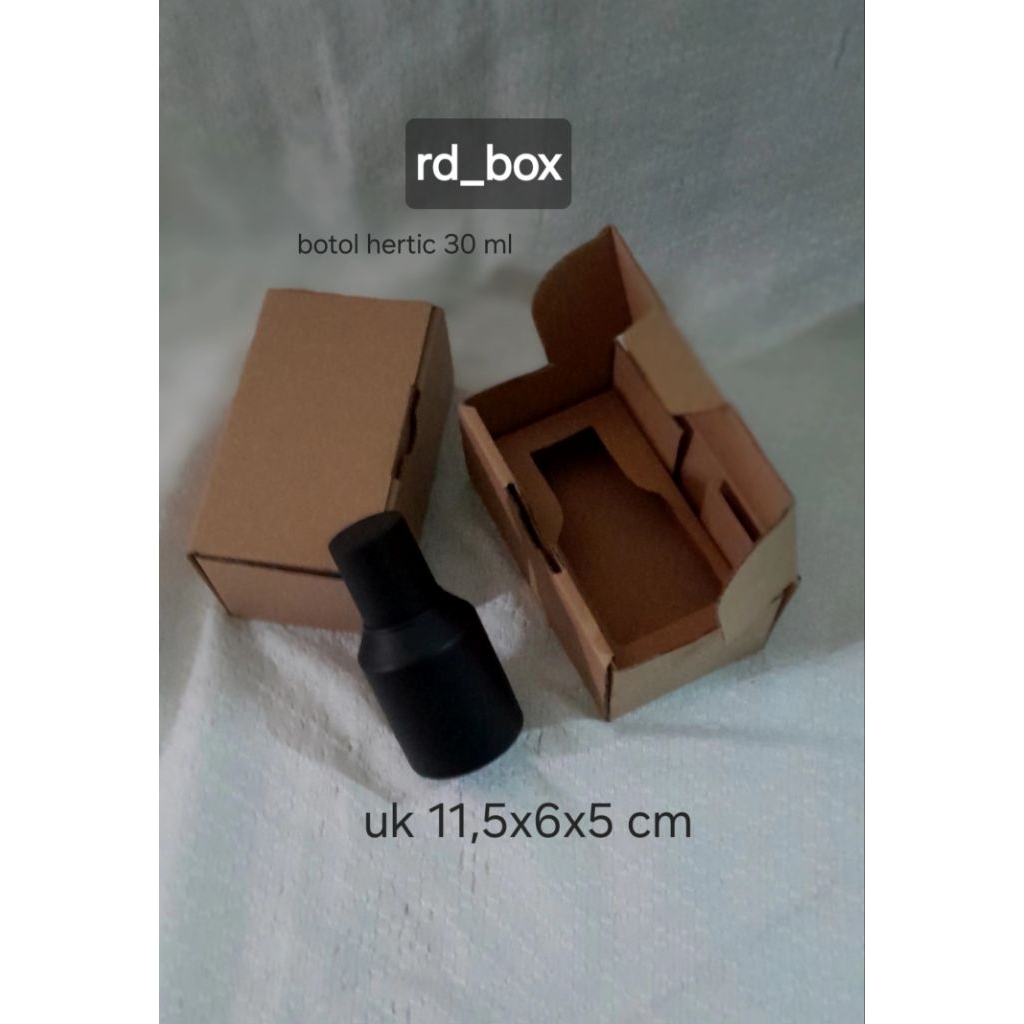 

kardus/box/dus,uk 11,5x6x5 dus botol hertic 30 ml,box diecut