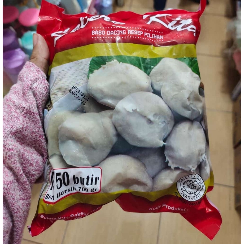 

BAKSO SELERA KITA / BAKSO DAGING RESEP PILIHAN ISI 50 BUTIR